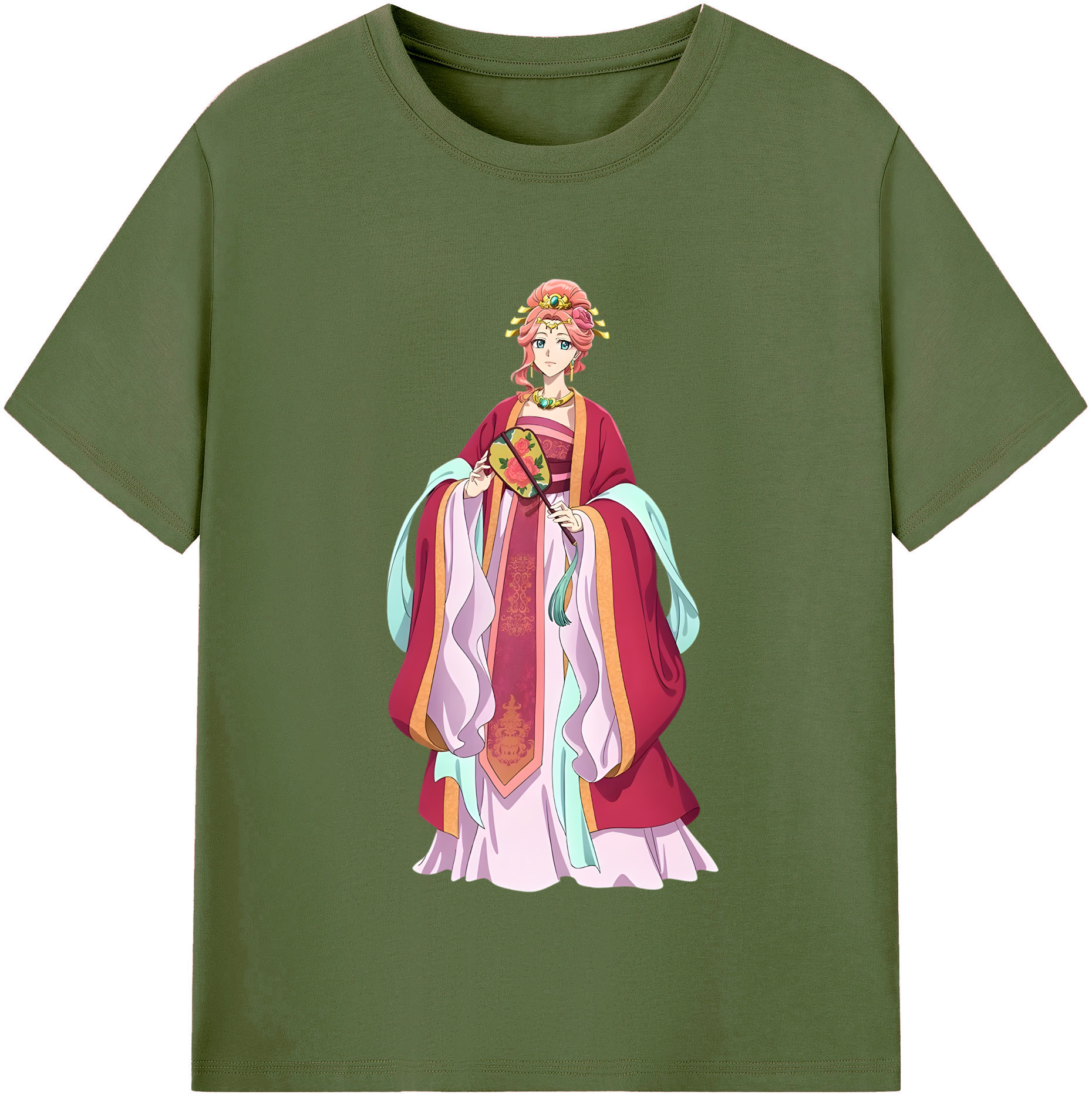 （画像用） 薬屋のひとりごと The Apothecary Diaries 綿100％半袖Tシャツ（フロントプリント）